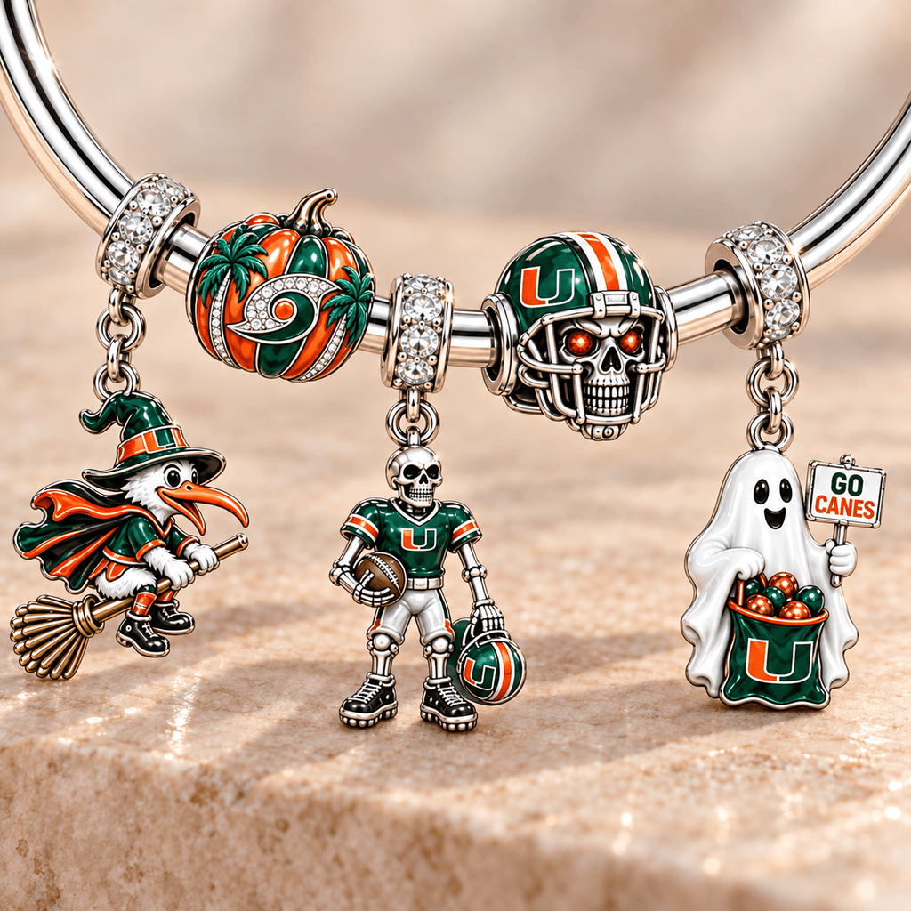 MHC Silver Charm Bracelet Set TMH