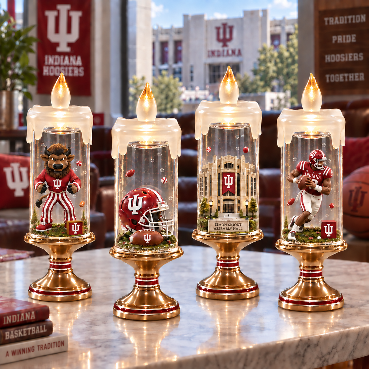 Premium IDH Candle Ornament Lights PVNA